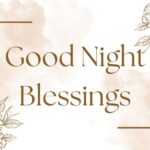 Good Night Blessings