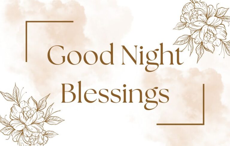 Good Night Blessings