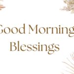 Good Morning Blessings